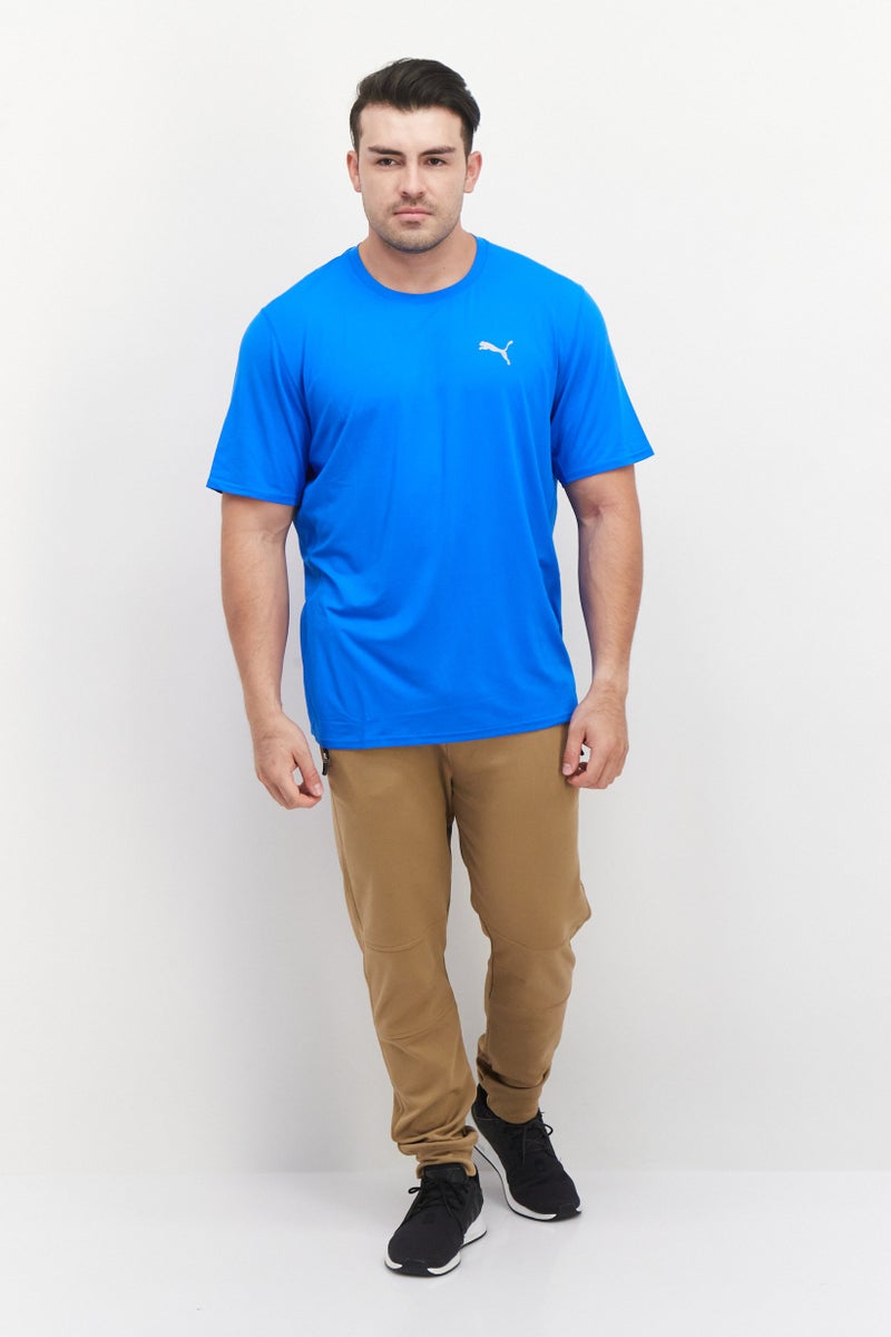 PUMA Men Sportswear Fit Training T Shirt, Blue - Image 3