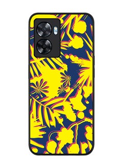 Rugged Black edge case for Oppo A57 Slim fit Soft Case Flexible Rubber Edges Anti Drop TPU Gel Thin Cover - Hawaii Jungle