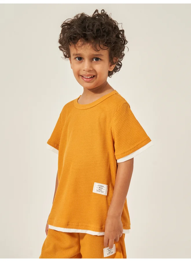 Styli Styli Short Sleeve T-Shirt and Shorts Set