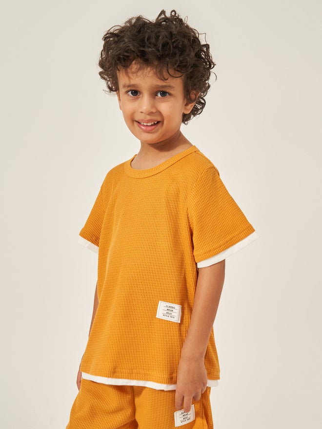 Styli Styli Short Sleeve T-Shirt and Shorts Set  - Image 2