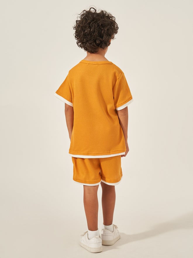 Styli Styli Short Sleeve T-Shirt and Shorts Set  - Image 5
