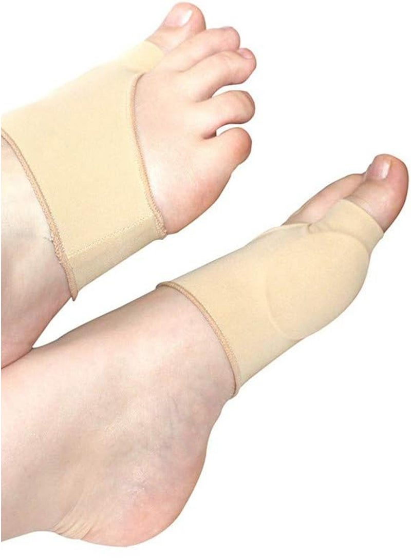 Bunion Corrector Silicone Foot Sleeve – Beige - Image 2