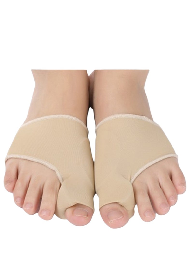 Bunion Corrector Silicone Foot Sleeve – Beige - Image 1