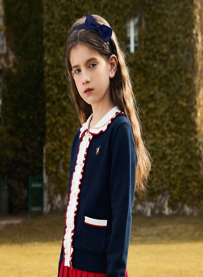 Candygirl Bows Headbands for Girls Toddler, 22pcs Ribbon Hair Bow Head bands for Kids Children Cute Hairbands for Daily School Hair Accessories - Image 4