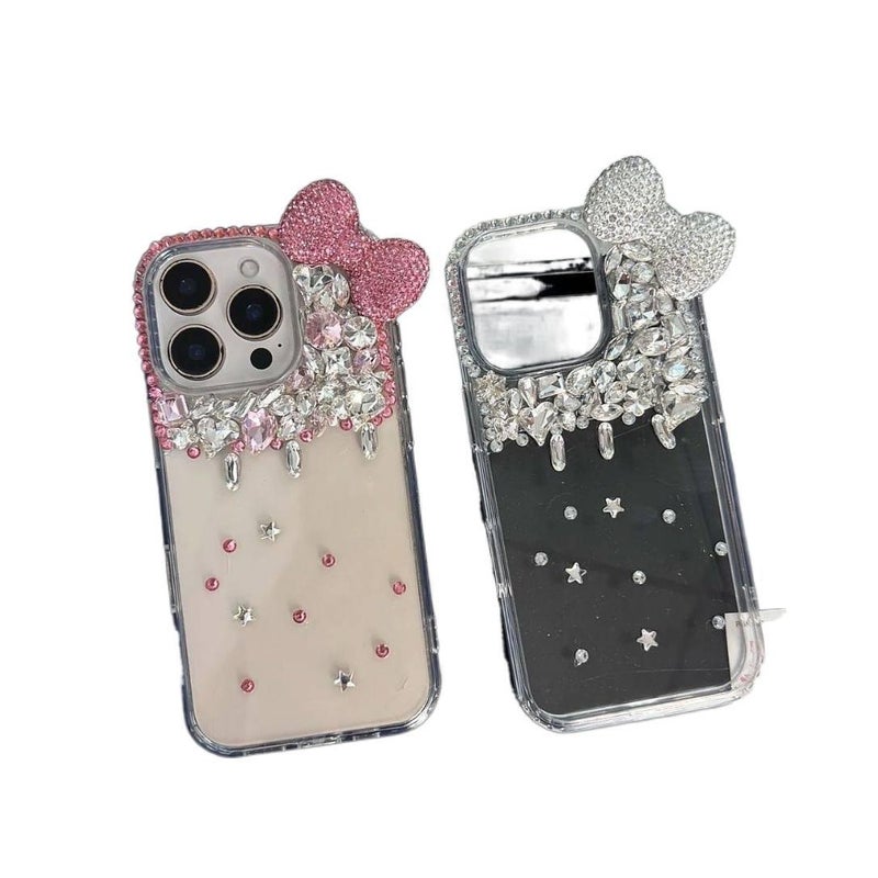 MS Protective Case, Shockproof Cover for iPhone 17 / 17 Air / 17 Pro / 17 Pro Max, Clear, Bow Design, Drop Protection - Image 5