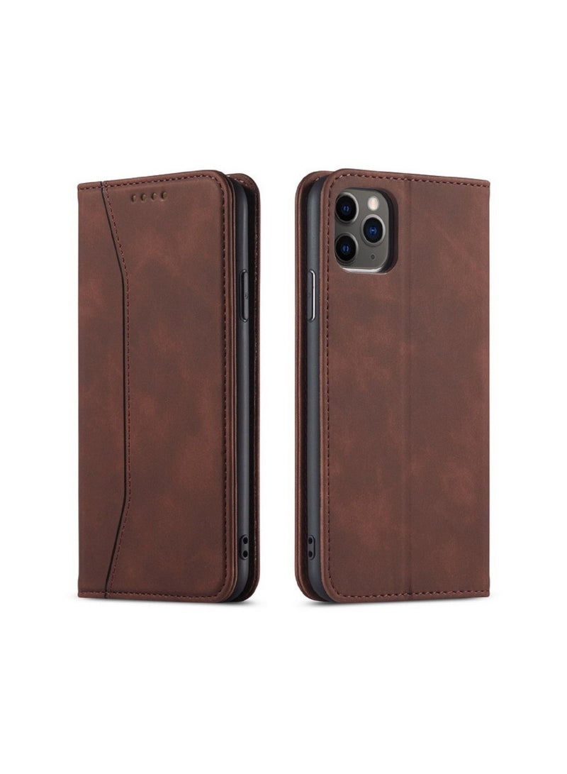 Loquat Suitable for iPhone clamshell type solid color phone case - Image 1