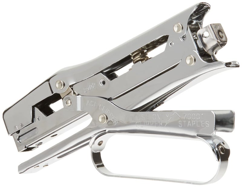 Advantus Ace Clipper Plier Stapler, Chrome Finish (ACE07020) - Image 4