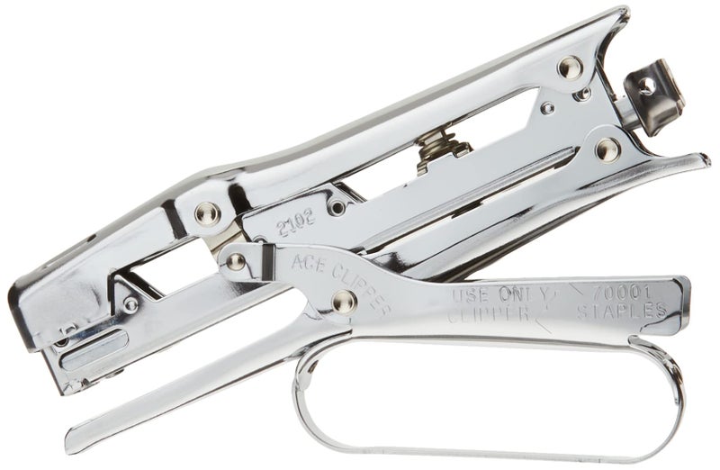 Advantus Ace Clipper Plier Stapler, Chrome Finish (ACE07020) - Image 1