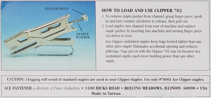 Advantus Ace Clipper Plier Stapler, Chrome Finish (ACE07020) - Image 3