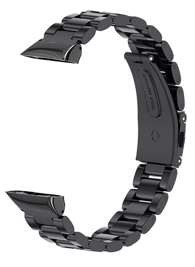 Compatible with Huawei Band 7 Metal Strap,Stainless Steel Band Huawei Band 7 / Honor Band 7 Replacement Wristbands Strap - Image 1