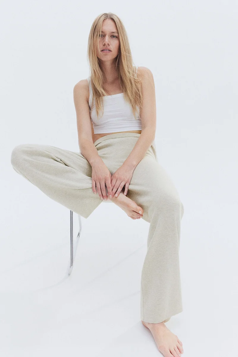 H&M Fine-Knit Trousers