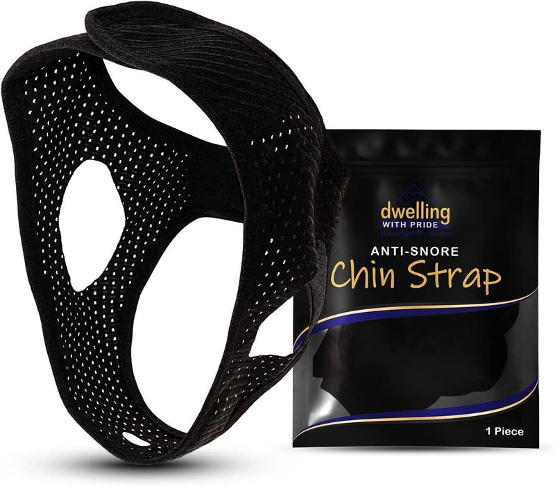 حزام الذقن المضاد للشخير حزام مضاد لجفاف الفم لمستخدمي CPAP حل النوم بدون شخير للرجال والنساء مساعد التنفس للشخير