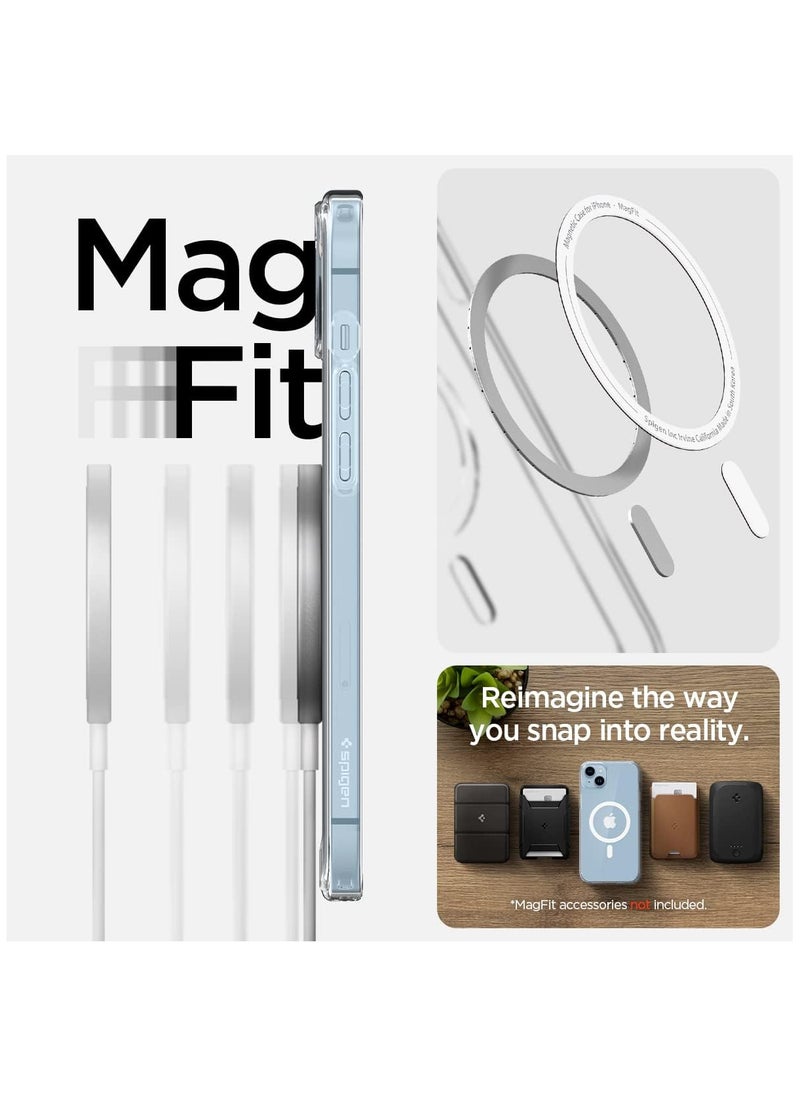 Spigen Ultra Hybrid (MagFit) Case [Anti-Yellowing Technology] Compatible with MagSafe Designed for iPhone 14 Plus (2022) - White - pzsku/Z08289ADA17973F628D3AZ/45/_/1711024867/57b22c36-57f8-4193-92c5-96d1923a377f