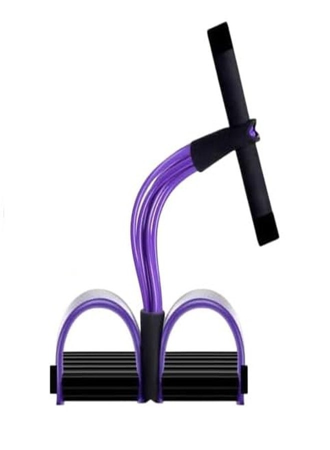 Owlix 4-Tube Pedal Puller Resistance Band for Abdomen and Stretching - Image 1