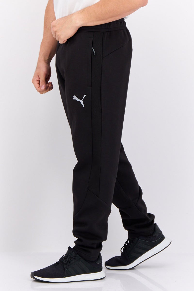 PUMA سروال رياضي خارجي ضيق للرجال، أسود - Image 2