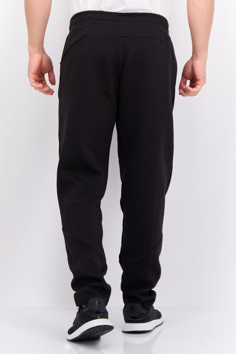 PUMA سروال رياضي خارجي ضيق للرجال، أسود - Image 3