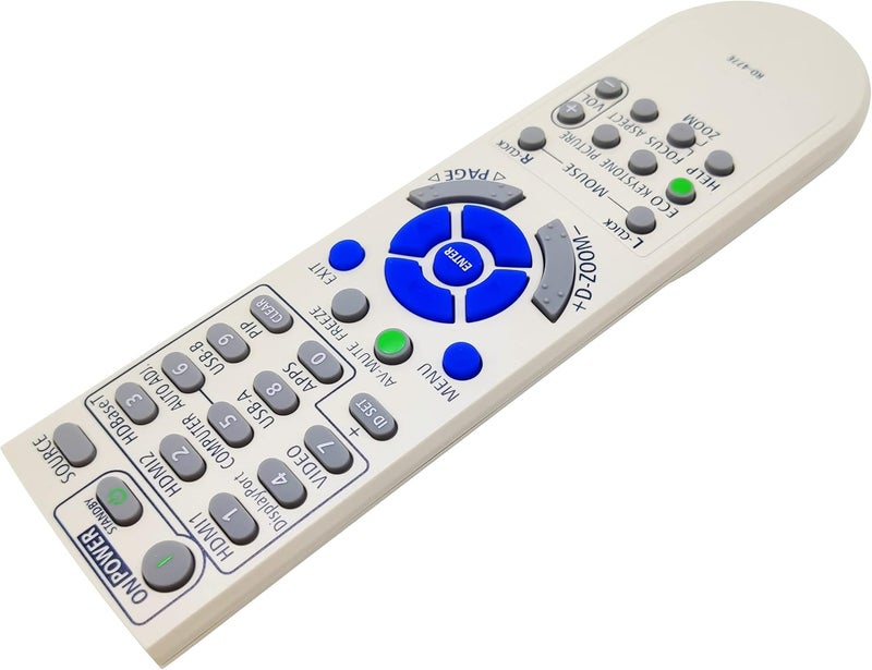 INTECHING 7N901171/ RMT-PJ39 Projector Remote Control for NEC NP-MC372X, NP-MC382W, NP-ME372W, NP-ME382U, NP-ME402X, NP-P525UL, NP-P525WL, NP-P605UL, NP-PE455UL, NP-PE455WL - Image 2