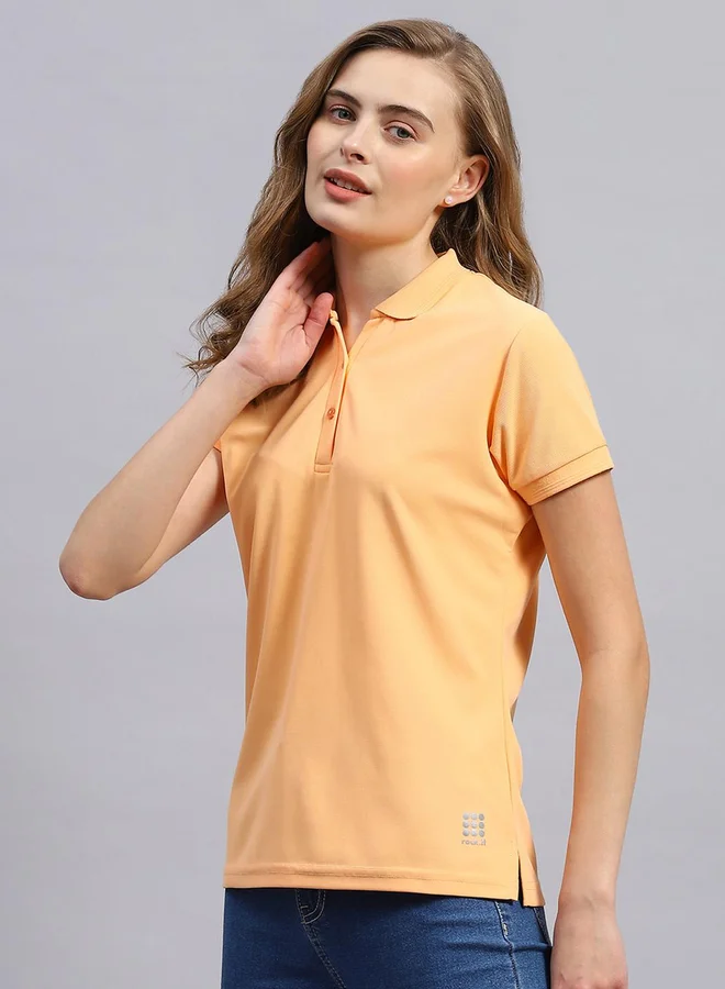 روك إت Solid Short Sleeve Regular Fit Polo T-Shirt