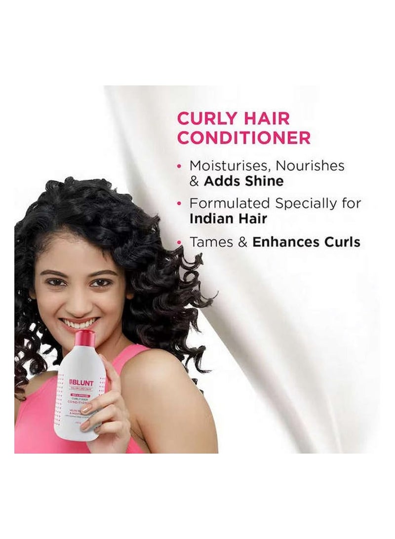 BBLUNT Curly Hair Conditioner with Coconut Water & Jojoba Oil - 250 g - Image 3