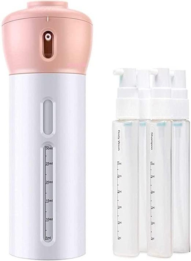 PREXI TravelEase: 4-in-1 Leak-Proof Refillable Cosmetic Dispenser Set - Image 1
