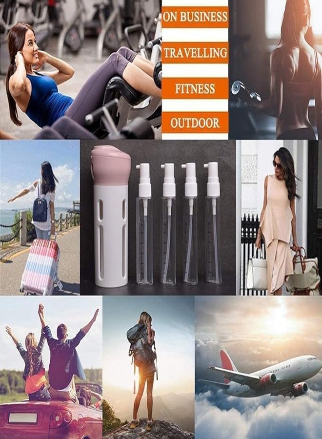 PREXI TravelEase: 4-in-1 Leak-Proof Refillable Cosmetic Dispenser Set - Image 3