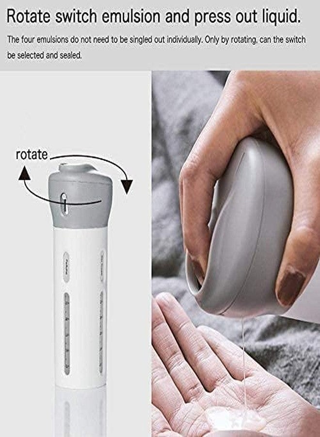 PREXI TravelEase: 4-in-1 Leak-Proof Refillable Cosmetic Dispenser Set - Image 5