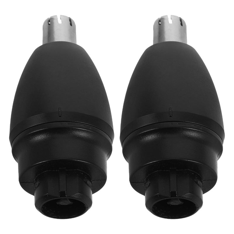Universal Nose Hair Trimmer Replacement Heads 2 Pack Precision Spare Blades - Image 2