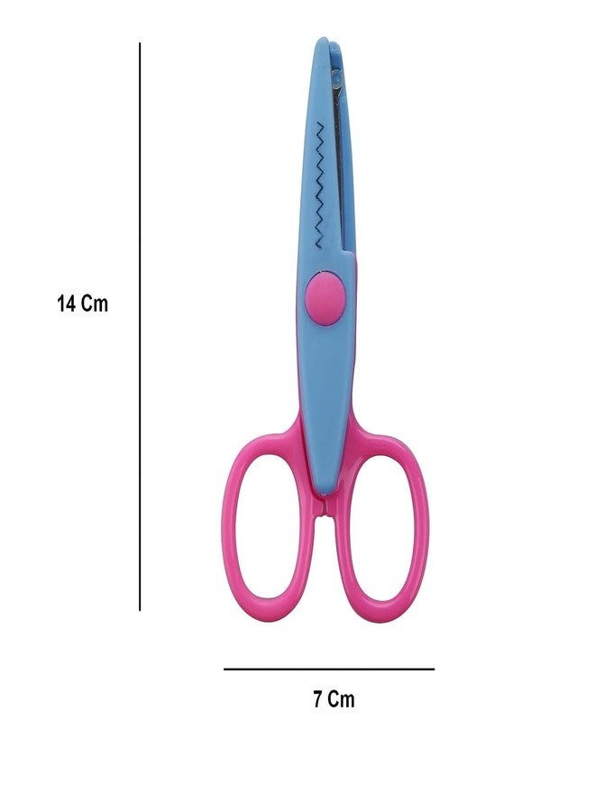 Artnery Art and Craft Zig zag Paper Shape Cutter Scissor for DIY Craft Work, Project Work and Border Making (Set of 1) - Image 5
