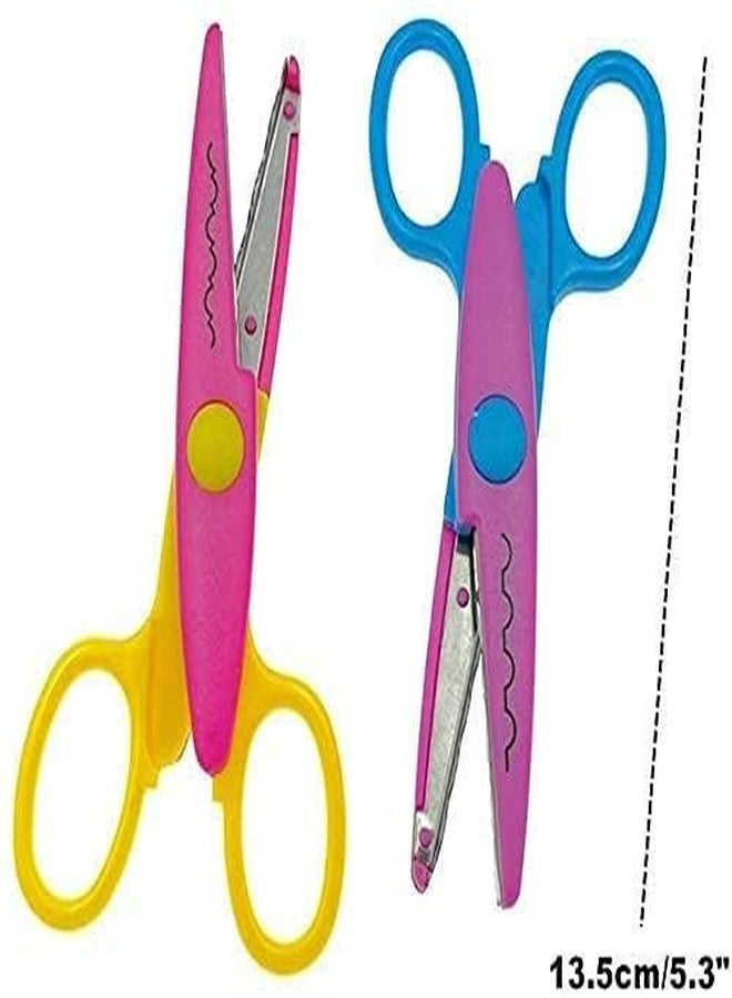 Artnery Art and Craft Zig zag Paper Shape Cutter Scissor for DIY Craft Work, Project Work and Border Making (Set of 1) - Image 4