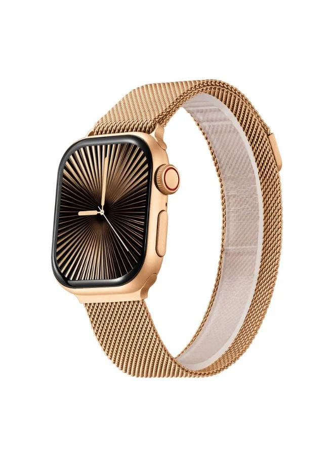 KENNETH SCOTT Kenneth Scott KA10PRO-RSBMK Unisex Smart Display Watch & Mesh & Silicone Strap Black & Rose Gold