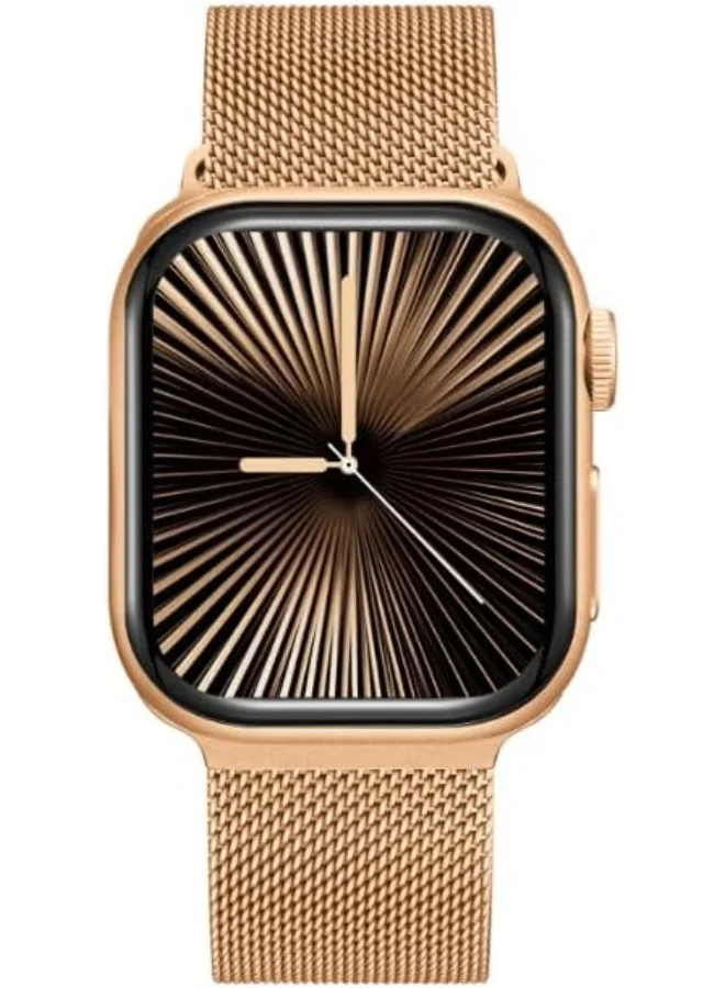 KENNETH SCOTT Unisex Multi Color Dial Smart Watch with Interchangeable Strap - KA10PRO-RSBMK