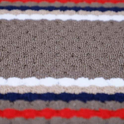 Status Contract Anti Slip Front Monsoon Doormat (38x58cm)| Living Room Rug |Polypropylene Floor Mat for Home|Essential Small Rug for Office, Bedroom & Kitchen| -Pack of 2, Rectangular (Beige) - Image 4