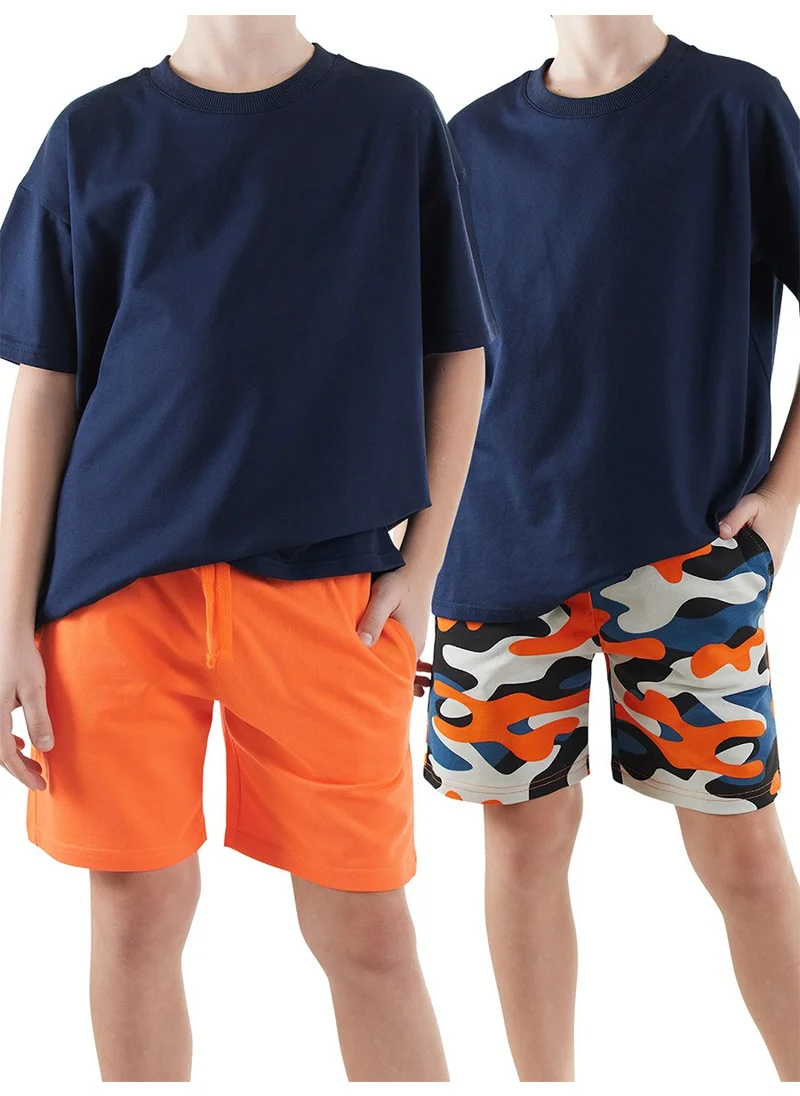 دينوكيدس Boys Basic 2-Piece Shorts Set