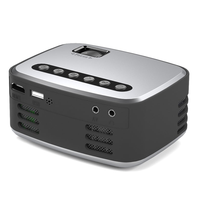 T20 Mini Portable Projector 1080P USB HD LED Home Media Video Player Cinema Projector 320x240 Pixels Supports Easy To Carry - Image 5