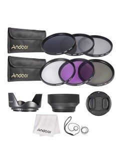 Andoer 67mm Lens Filter Kit UV+CPL+FLD+ND(ND2 ND4 ND8) with Carry Pouch / Lens Cap / Lens Cap Holder / Tulip & Rubber Lens Hoods / Cleaning Cloth - pzsku/Z08296C6FD03B52C7AC79Z/45/_/1697533308/e1e4b800-0890-4d0c-92ad-29b5b6ebdeb4