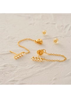 Mevecco Women Earrings Gold Stud 14K Gold Filled Small Simple Handmade Hypoallergenic Everyday Jewelry  - Image 5