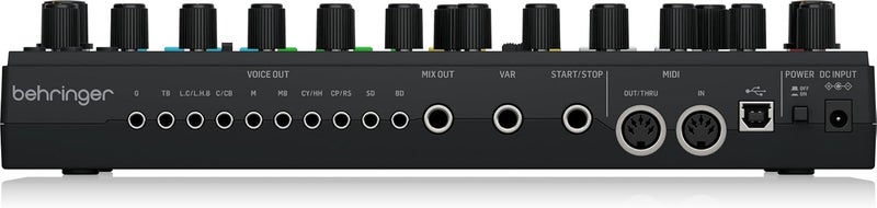 Behringer RD-78 Classic Analogue Drum Machine with 15 Drum Sounds and 34 Rhythm Presets - Image 5