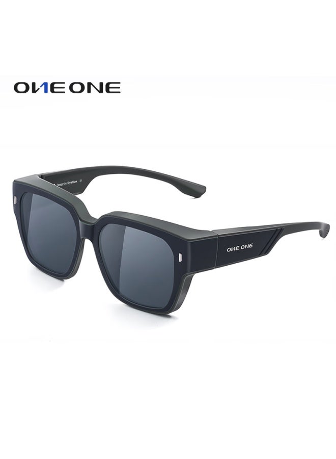 One&one Polarized Sungl With Prescription Lenses, Lightweight Uni Uv Protection Driving Gl For Men And Women, Night Vision Gl