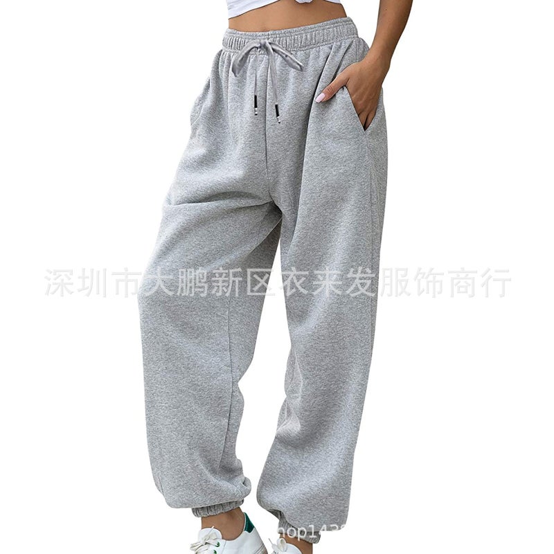 2021 Fashion Sweatpants Harlan Pockets Casual 16 Colors Grey
