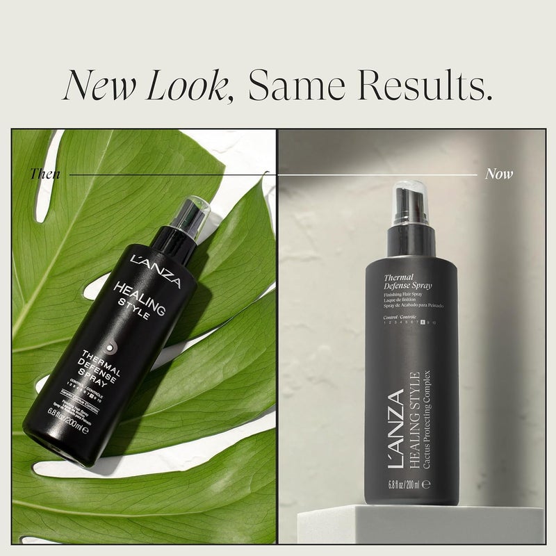L'ANZA Healing Style Thermal Defense Spray - Finishing Hair Spray with Cactus Protecting Complex, 200ml - Image 2
