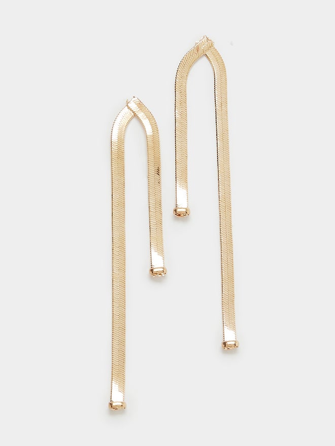 Styli Styli Snake Chain Dangle Earrings  - Image 1