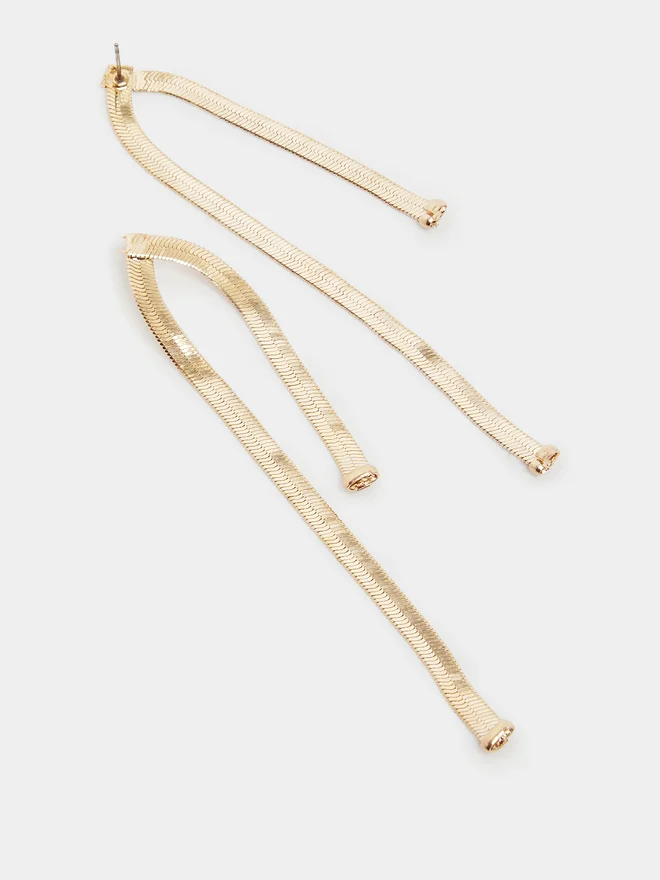 Styli Styli Snake Chain Dangle Earrings