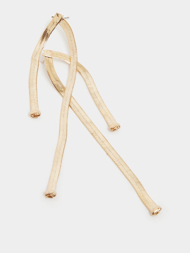 Styli Styli Snake Chain Dangle Earrings  - Image 4