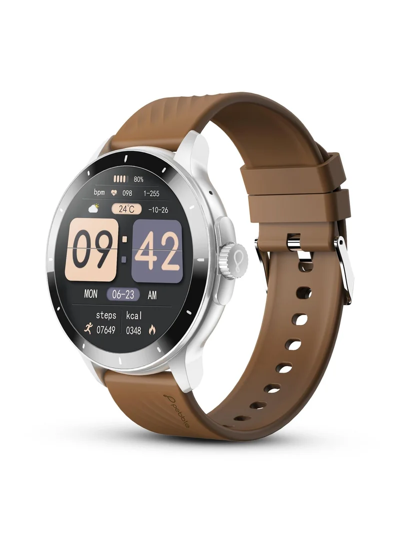 بيبل Pebble Polar 1.52" HD Display, Quick Notification, Blutooth Calling, SpO2 Monitoring, Heart Rate Monitoring, Sleep Monitoring, Multi Sports Modes, Multiple Watch Faces, AI Voice Assistant, Alarm & Notification, Smart Calendar, Smart Calculator