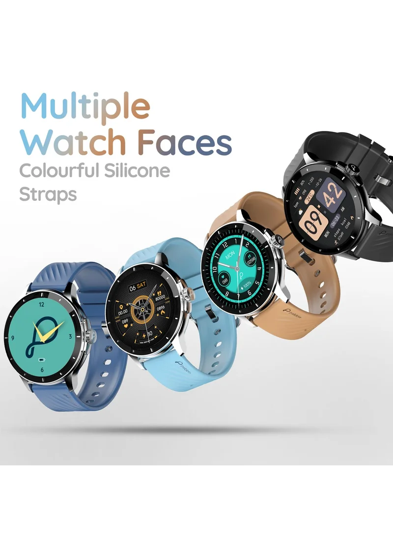 بيبل Pebble Polar 1.52" HD Display, Quick Notification, Blutooth Calling, SpO2 Monitoring, Heart Rate Monitoring, Sleep Monitoring, Multi Sports Modes, Multiple Watch Faces, AI Voice Assistant, Alarm & Notification, Smart Calendar, Smart Calculator