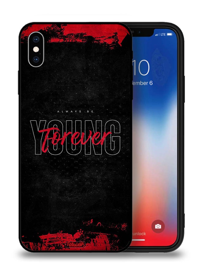 Tolwak Apple iPhone XS Protective Case Forever Young - Image 1
