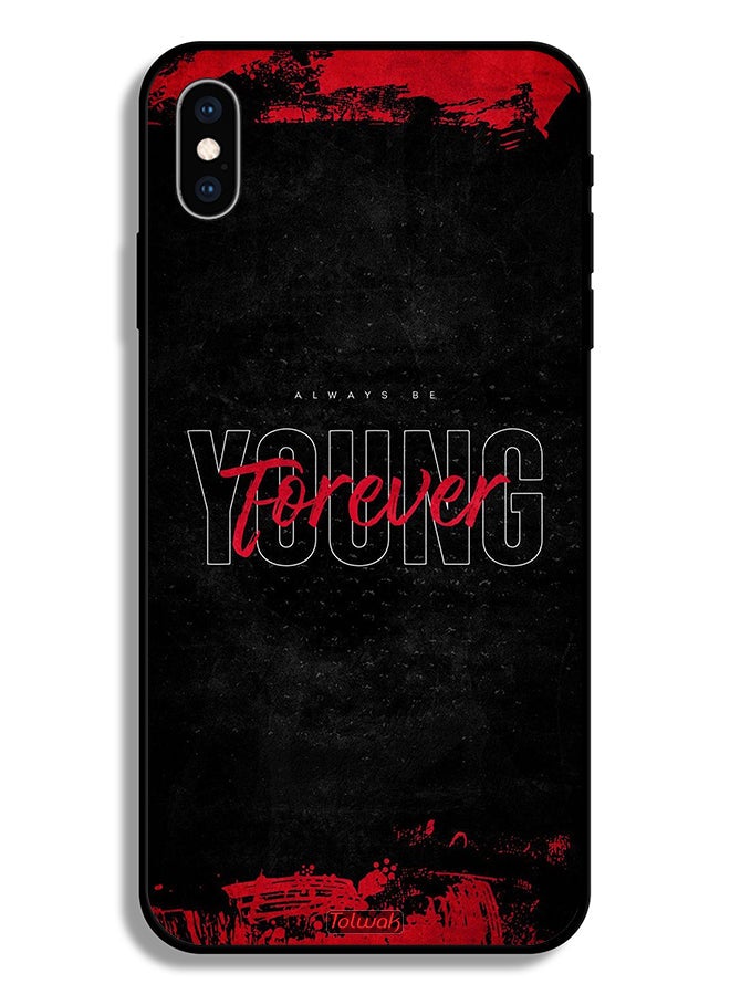 Tolwak Apple iPhone XS Protective Case Forever Young - Image 2