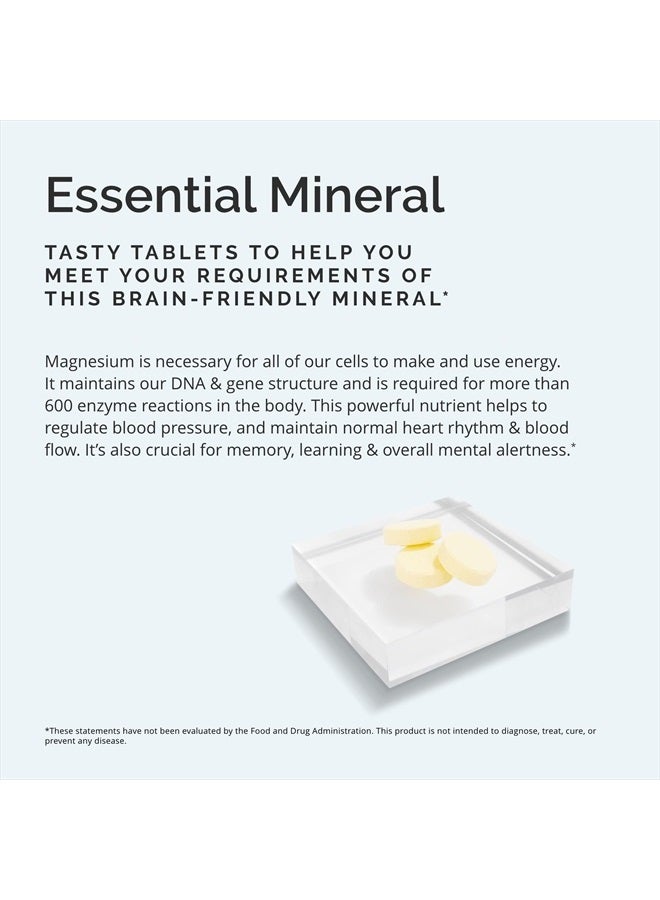 BRAINMD Dr Amen Magnesium Chewables, Citrus - 60 Chewable Tablets - Essential Mineral for Optimal Cell Function - Supports Memory & Focus - Gluten Free - 60 Servings - Image 3
