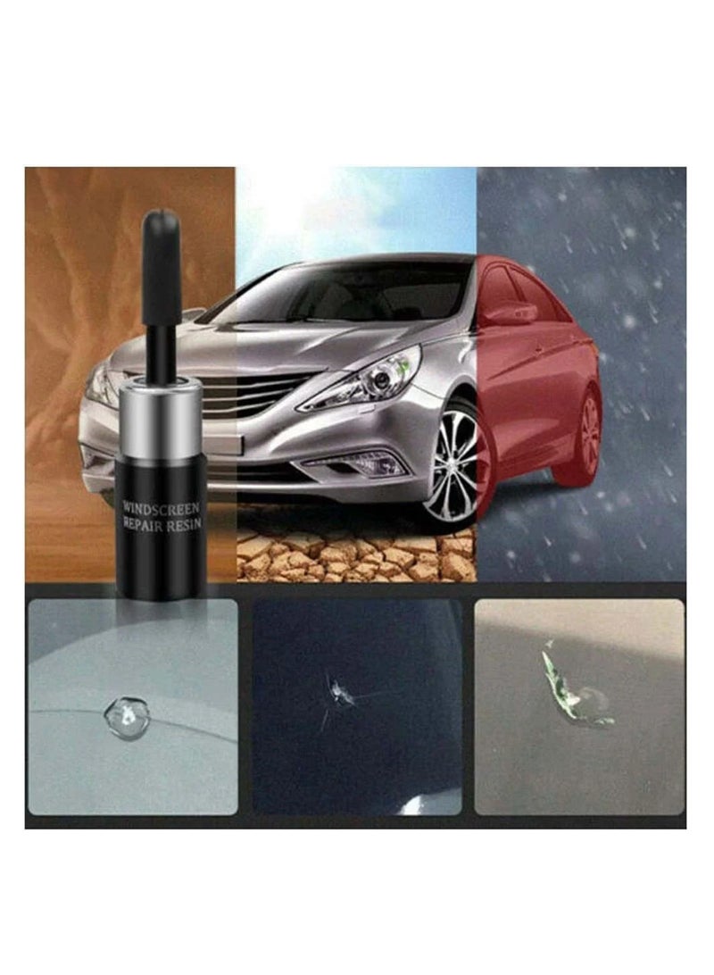مجموعة أدوات إصلاح زجاج النانو والسوائل والراتنج للسيارات - إصلاح الخدوش والشقوق والرقائق في شاشة السيارة والهاتف دون عناء - Image 3