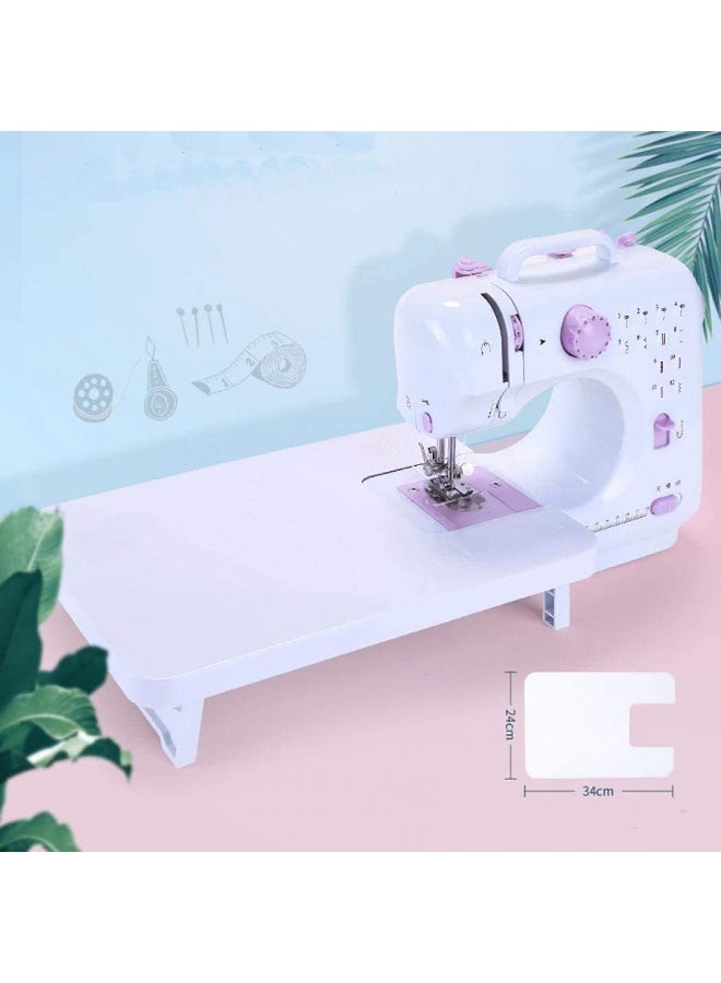 DubaiGallery Sewing Machine Kit with Extended Table & 12 Presser Feet – Professional Stitch Tools, LED Light, Multi-Function – Ideal for DIY Sewing Crafts - Image 1